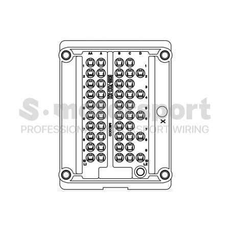 Bussmann 15303-6 / 15305-6 с шиной со стороны реле